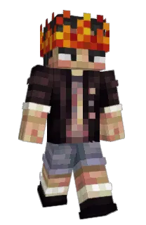 Front of DOSZE's skin