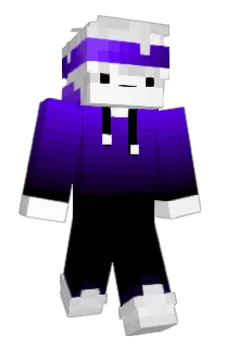 Front of BIued's skin