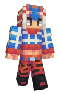 Front of Minecraft skin