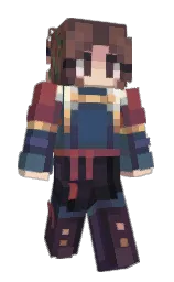 KeesKaar's Minecraft skin wearing the Pan cape
