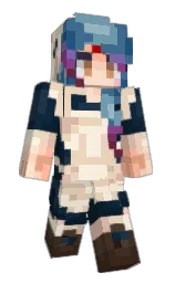 Back of Minecraft skin