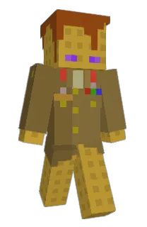 Front of Yetrio's skin