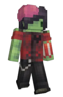 Front of fempilled's skin