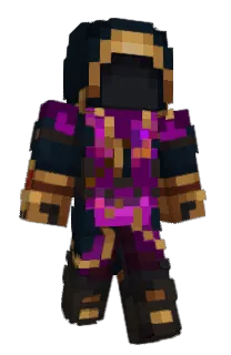 Front of CommonHat's skin