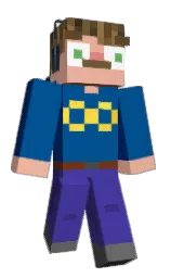 Treeboy's Minecraft skin wearing the Migrator cape