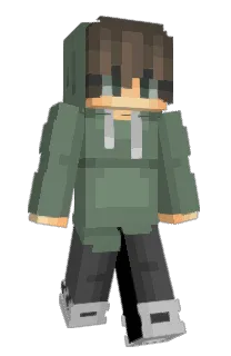 Front of Teenator's skin