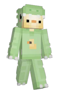 Front of Minecraft skin