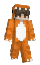 Mewmetka's Minecraft skin wearing the Pan cape