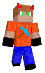 Deus66's Minecraft skin wearing the Hero cape