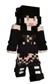 Front of Daleyza's skin