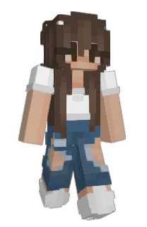Front of HuggableBoo's skin