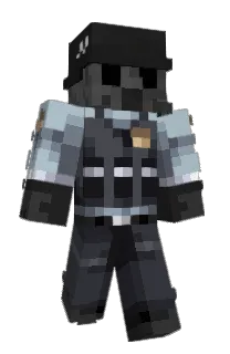 Front of Aleksyno's skin