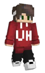 crown of thorns and cod gray Minecraft skin — Slim model — first worn by yuta__okkotsu_