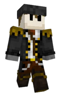 Front of GlowRaptor's skin