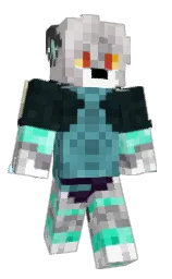 white and swiss coffee Minecraft skin — Slim model