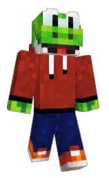Freshglue's Minecraft skin wearing the Migrator cape