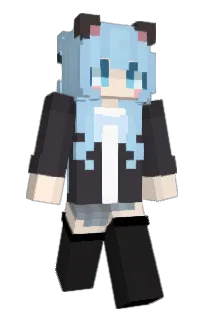 Front of Toyobuki's skin