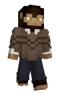 Front of Stegbee's skin