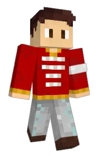 Front of Rac7ng's skin