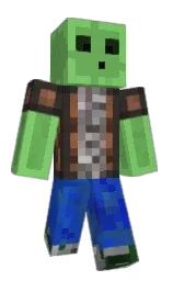 MineCrafterTygo's Minecraft skin wearing the Vanilla cape