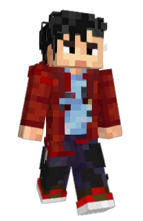 Front of p5ix's skin