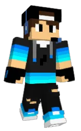 itzMorre's Minecraft skin wearing the Home cape