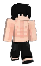 tuft bush and cod gray Minecraft skin — Classic model — first worn by Mrsdonkey