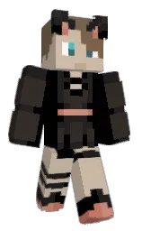blockboylol's Minecraft skin wearing the Cherry Blossom cape