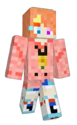 persimmon and gallery Minecraft skin — Slim model