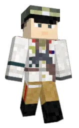 3ckyt's Minecraft skin wearing the Migrator cape