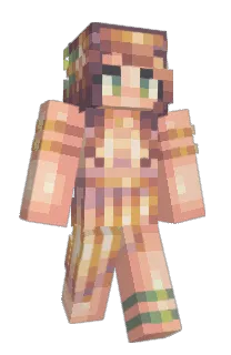 Front of ChaiBeeLattee's skin