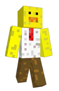 Front of Minecraft skin