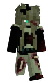 Front of flandera's skin
