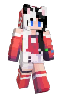 Front of NizuCat's skin