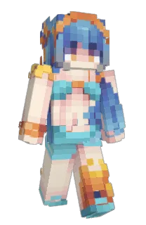 Front of Minecraft skin