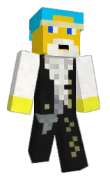 corn and cod gray Minecraft skin — Classic model — first worn by Luisgaming_MC