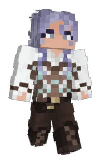 Front of trioven's skin