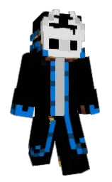 black and mercury Minecraft skin — Classic model — first worn by Tarik12