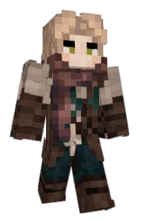 Front of Natinus's skin