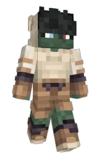 Front of Joboby's skin