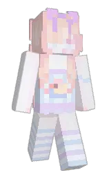 whisper and azalea Minecraft skin — Slim model — first worn by WrittenByLDR