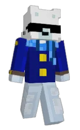 mercury and arapawa Minecraft skin — Slim model