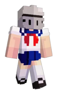 Front of vierdu's skin