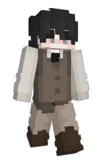 Front of Shufledd's skin
