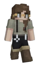 judge gray and mondo Minecraft skin — Slim model — first worn by Tharanor
