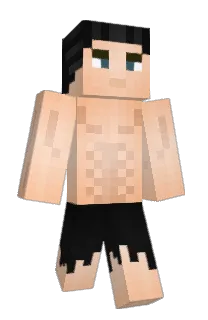 Front of Minecraft skin