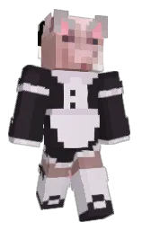 Gruubu's Minecraft skin wearing the Pan cape