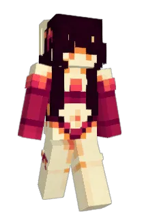 Front of Minecraft skin