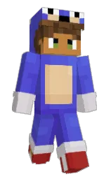 TIngTlng's Minecraft skin wearing the Pan cape