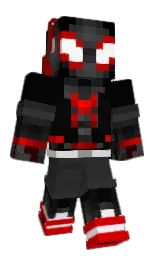 black and mine shaft Minecraft skin — Classic model
